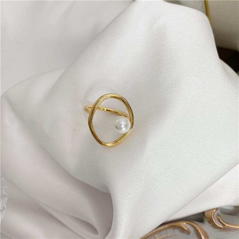 Ring design pearl ring