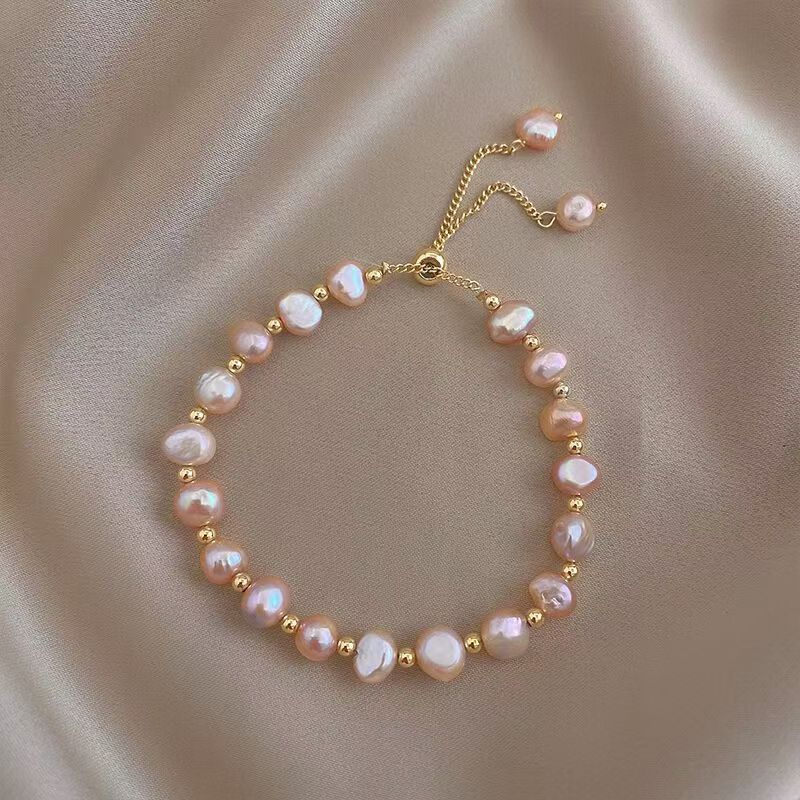 Baroque pearl bracelet