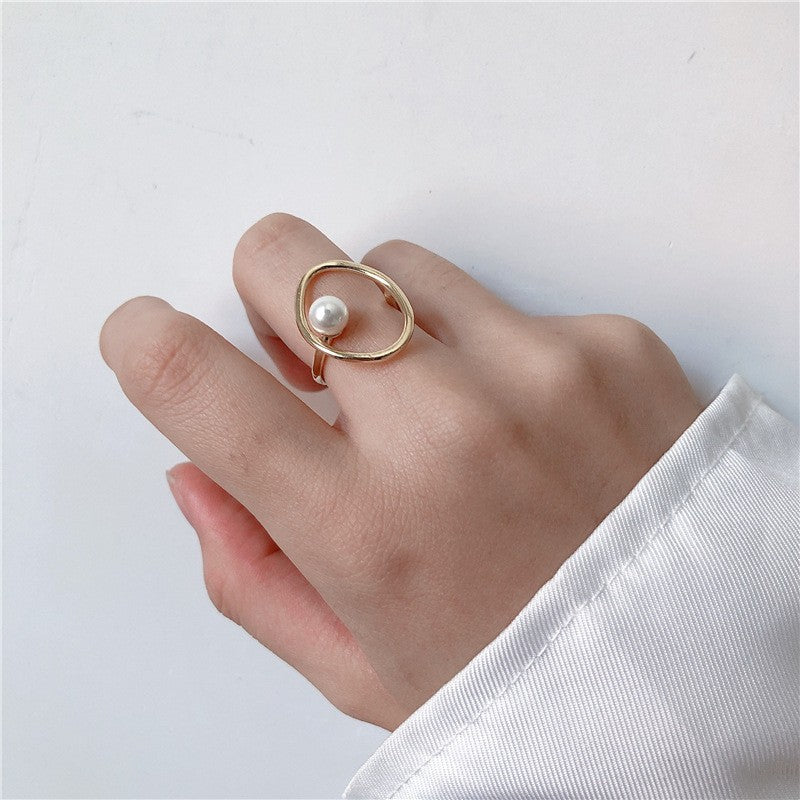 Ring design pearl ring